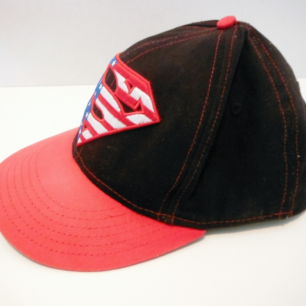 Official USA Superman Adjustable Baseball Cap/Hat - Picture 4 of 8